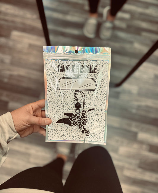 RTS || Hummingbird (Black) || Car Freshie