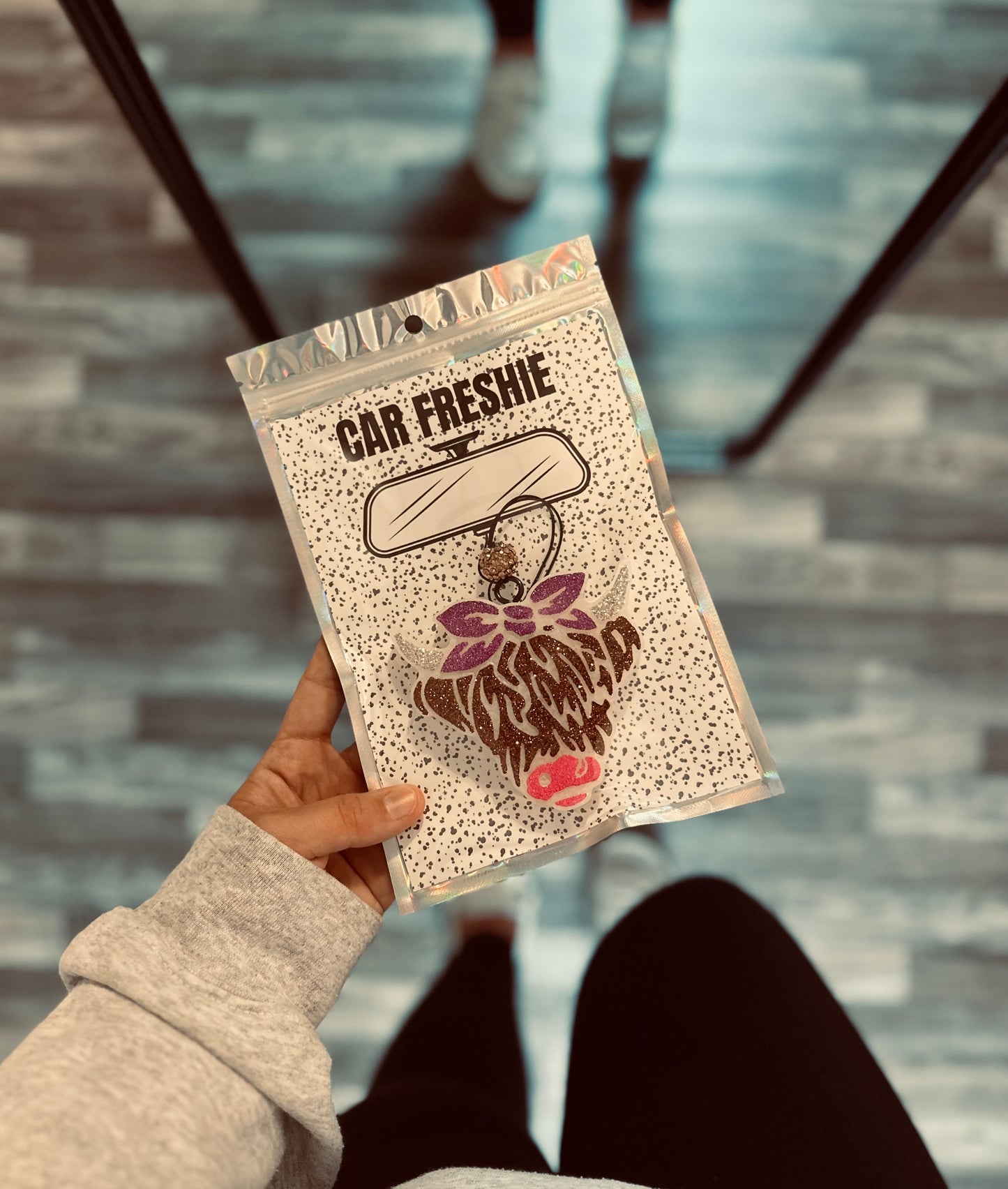 Cow (Purple) || Car Freshie