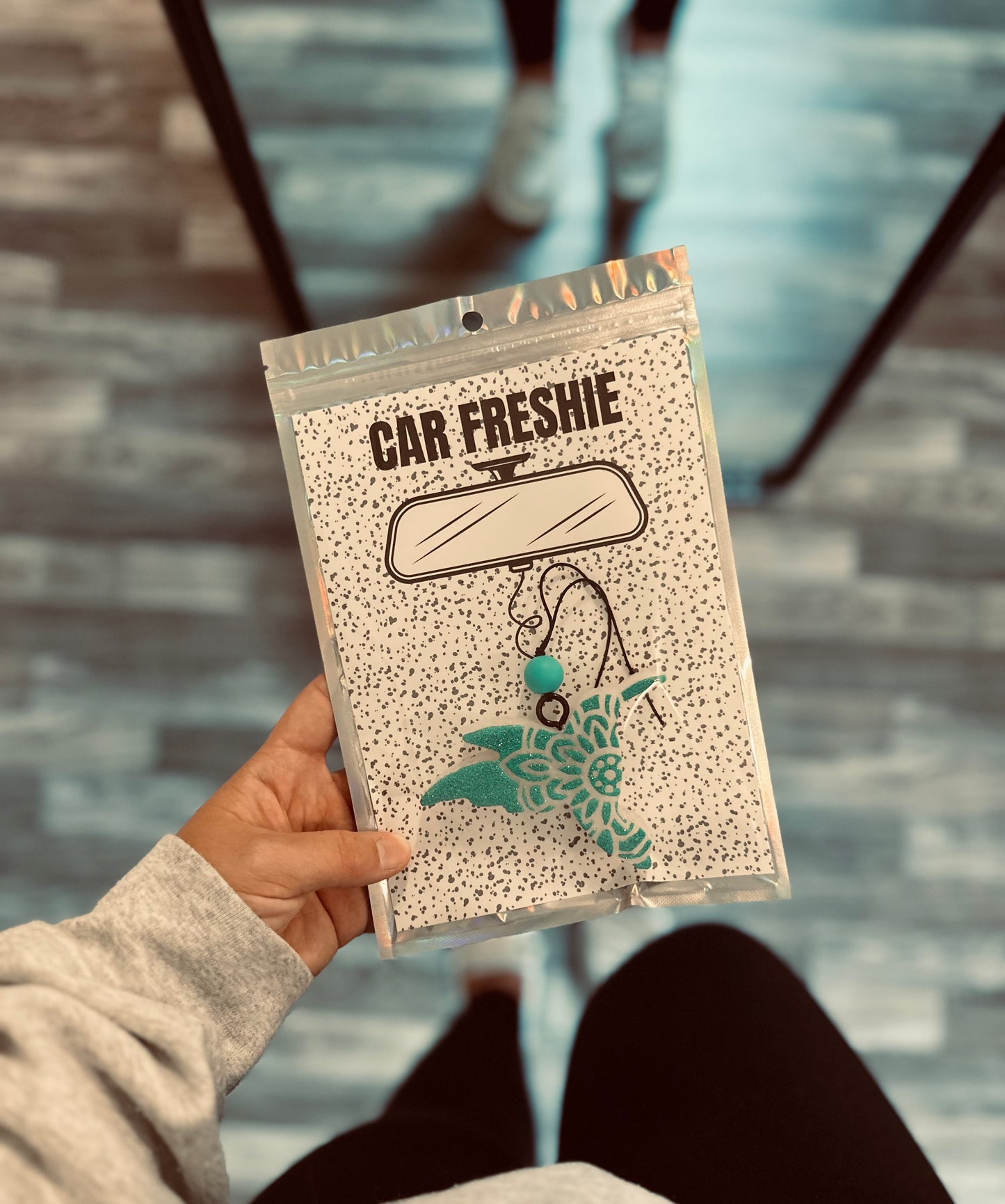 Hummingbird (Teal) || Car Freshie