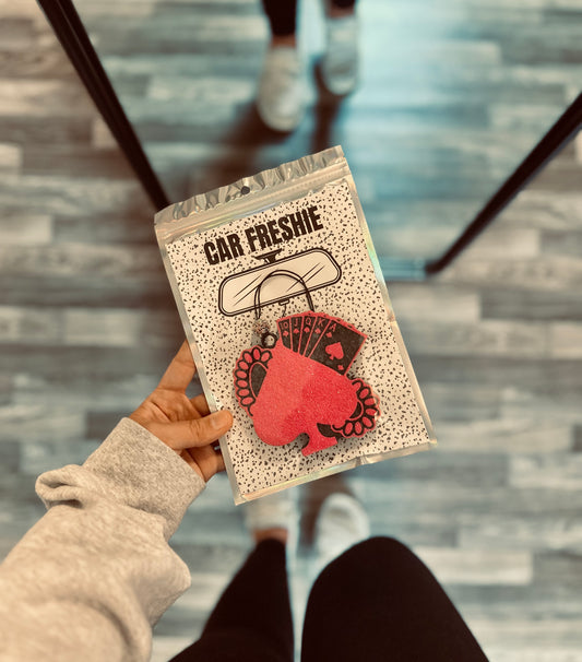 RTS || Spade (Pink) || Car Freshie