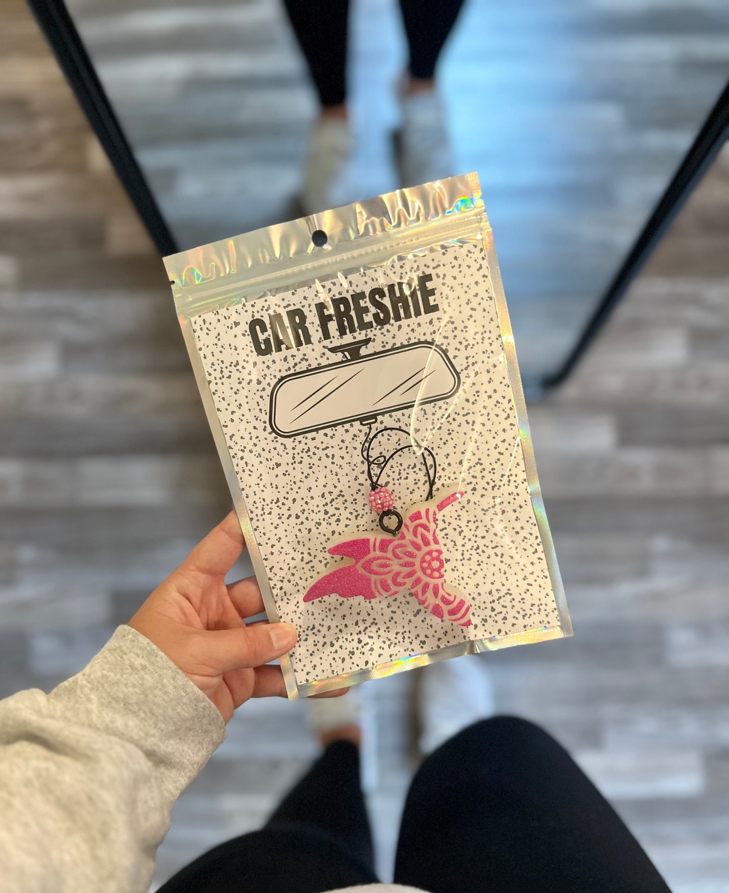Hummingbird (Pink) || Car Freshie
