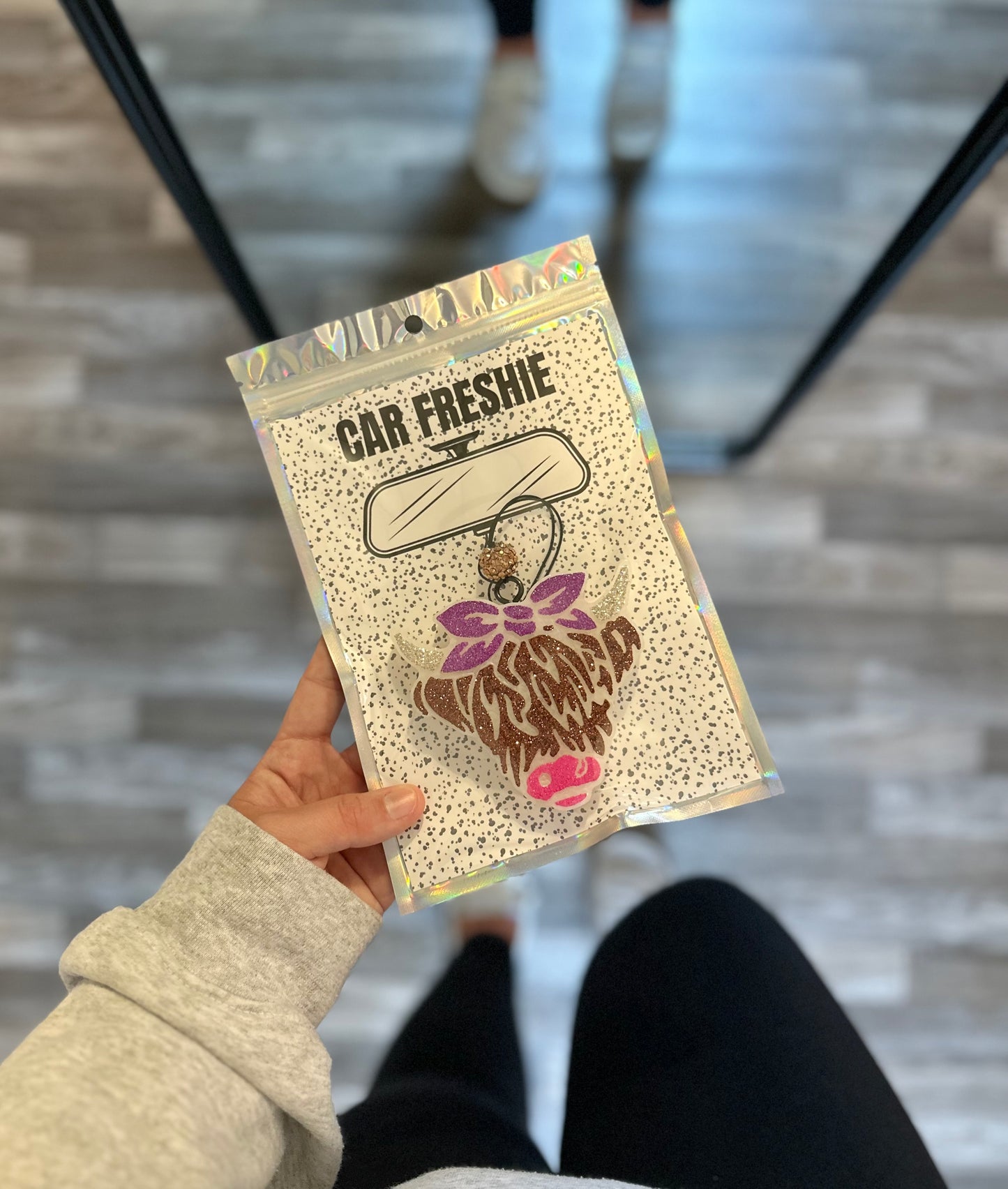 Cow (Purple) || Car Freshie