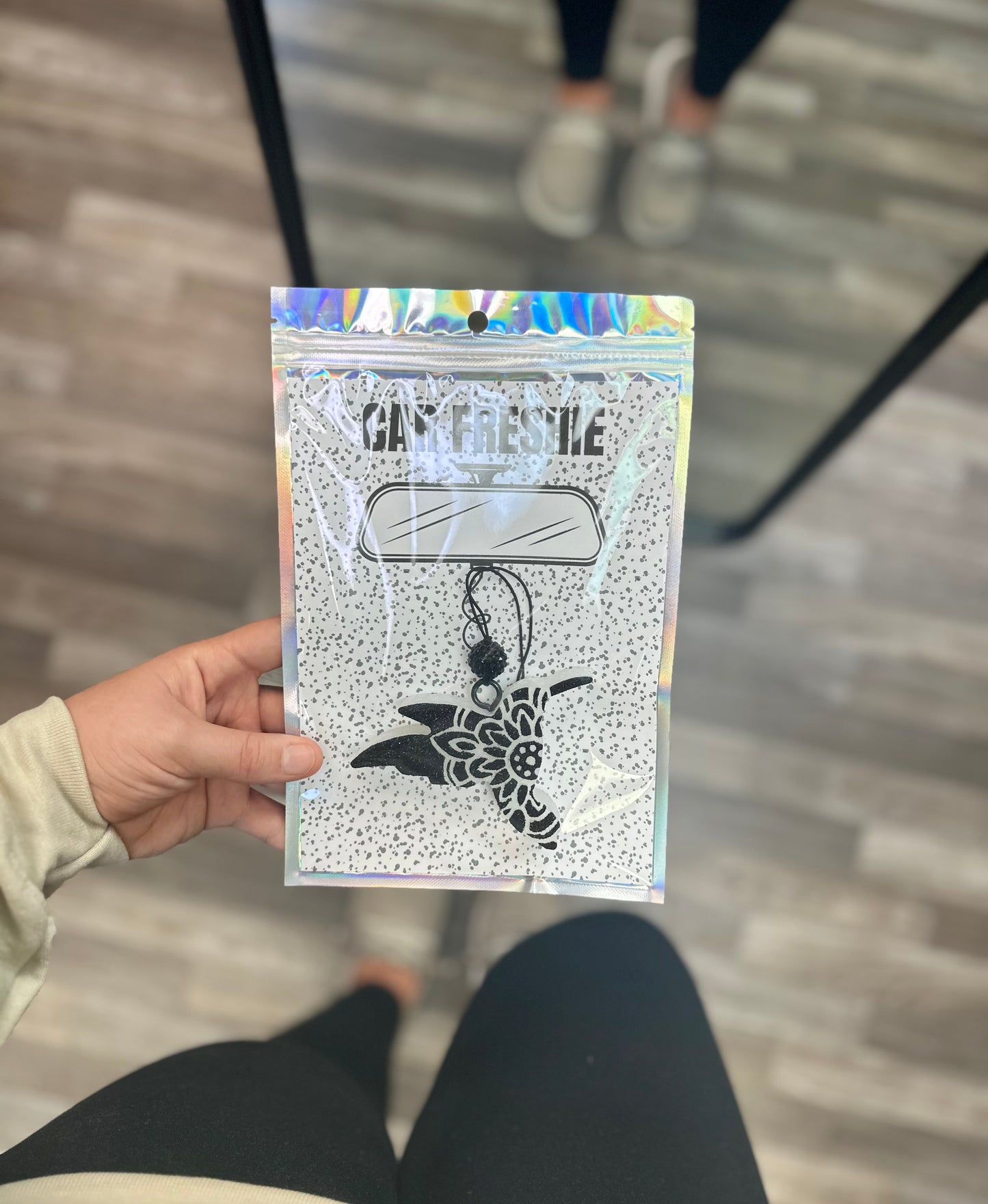 Hummingbird (Black) || Car Freshie