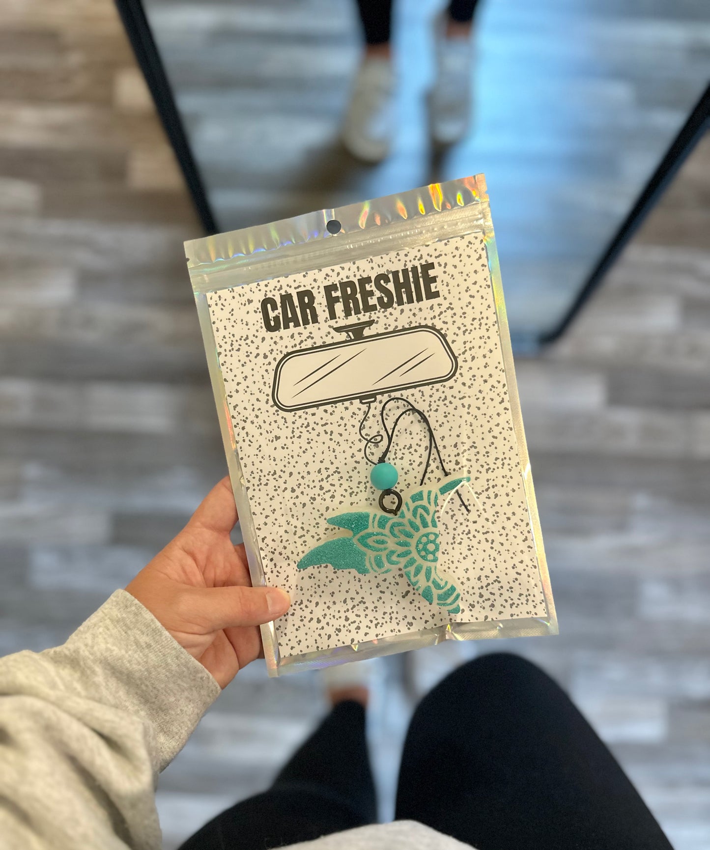 Hummingbird (Teal) || Car Freshie