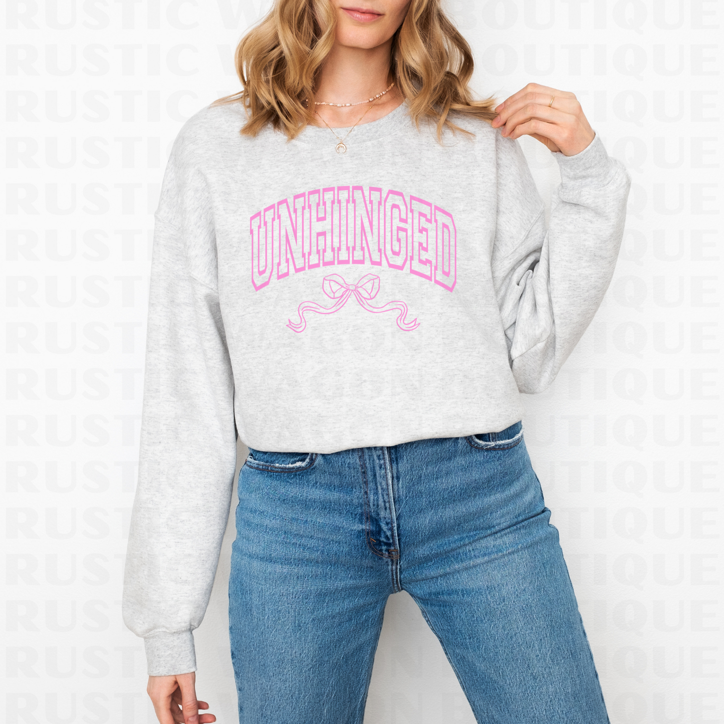 Unhinged || Graphic Crewneck + Tee