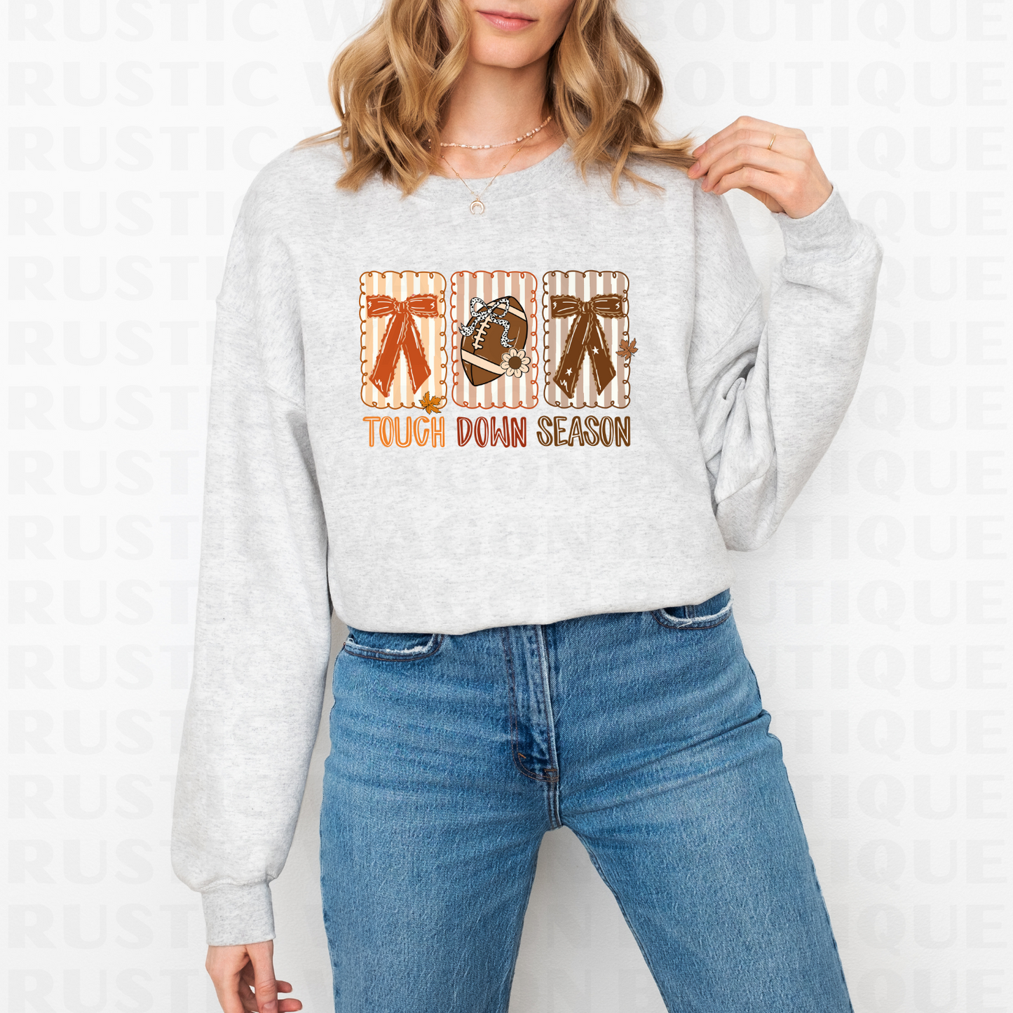 Touchdown Season || Graphic Crewneck + Tee