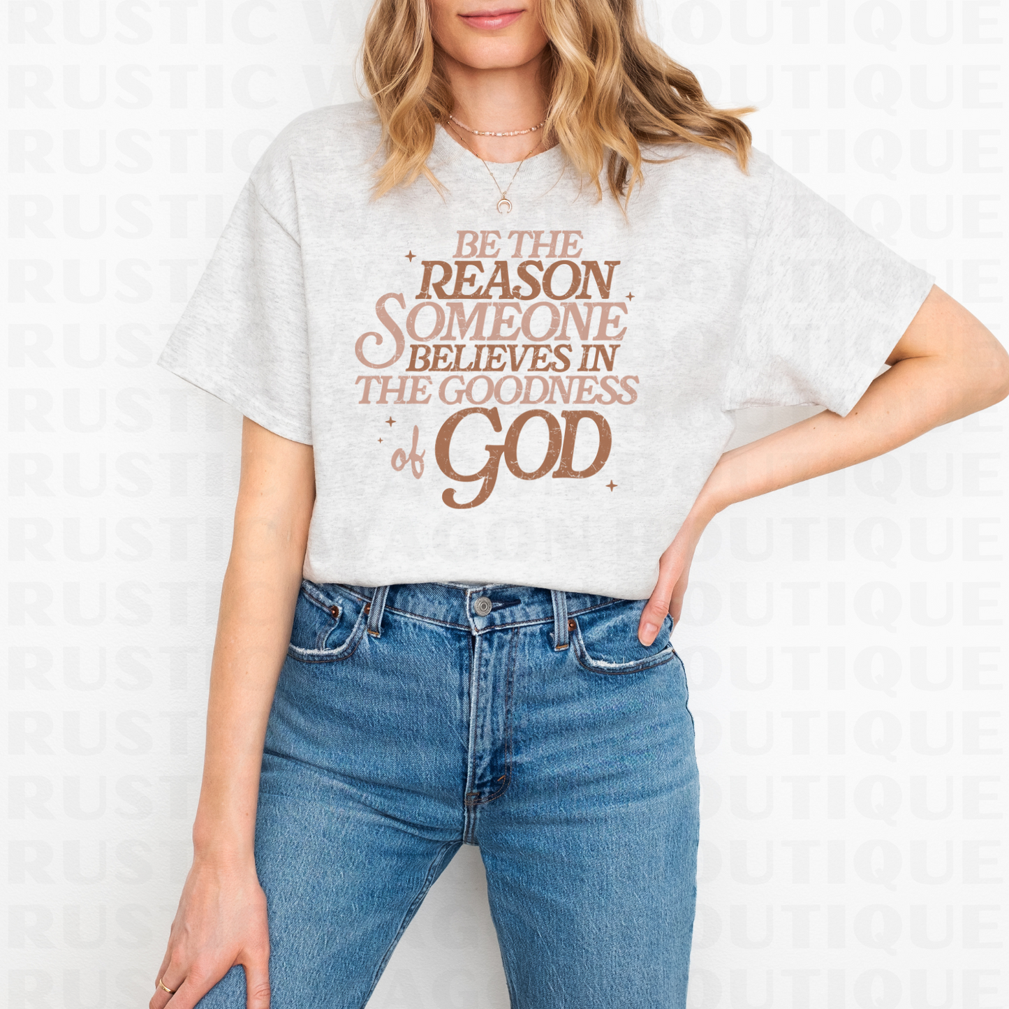 Be The Reason - Brown || Graphic Crewneck + Tee