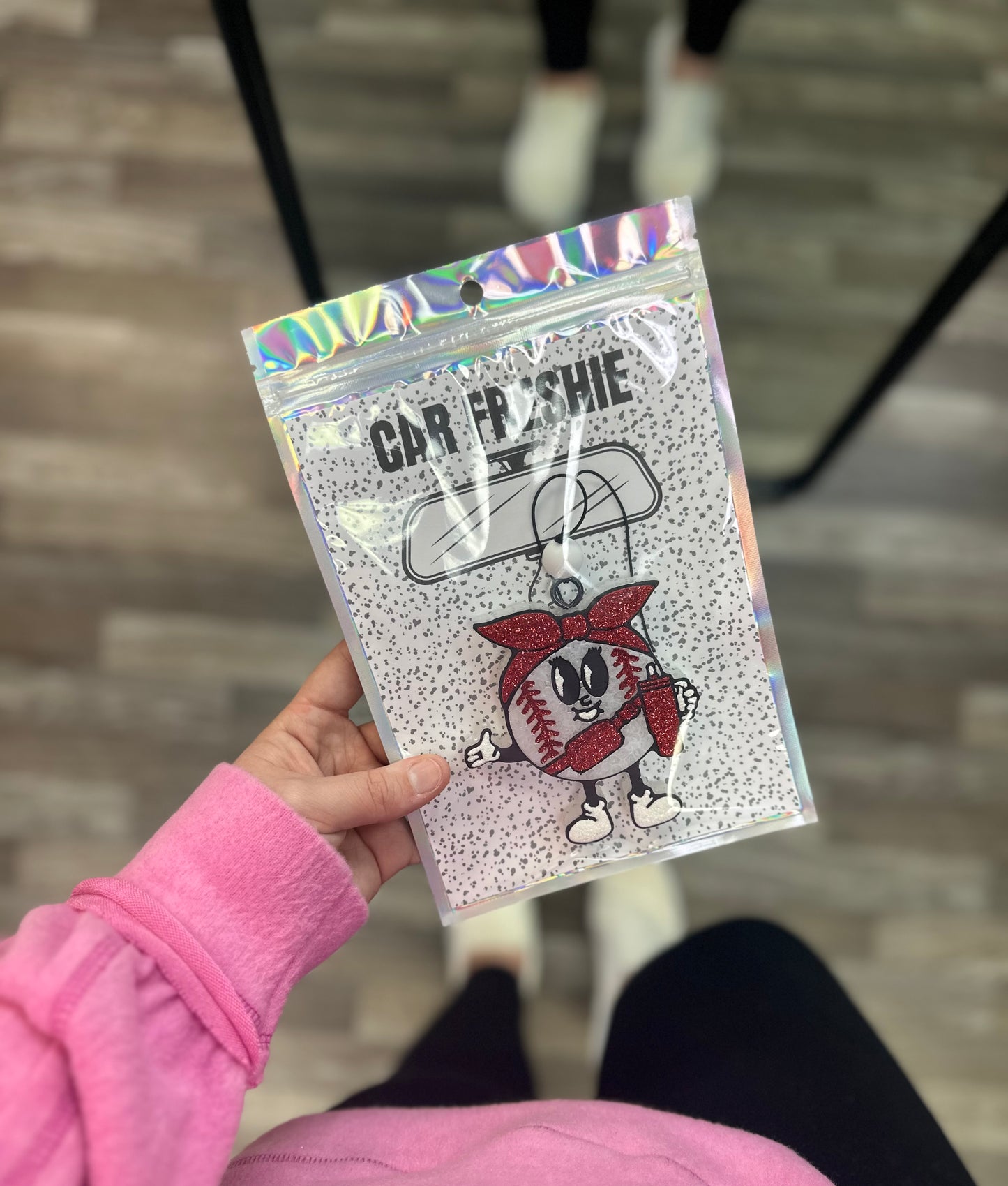 RTS || Boujee Baseball Mom (Red) || Car Freshie