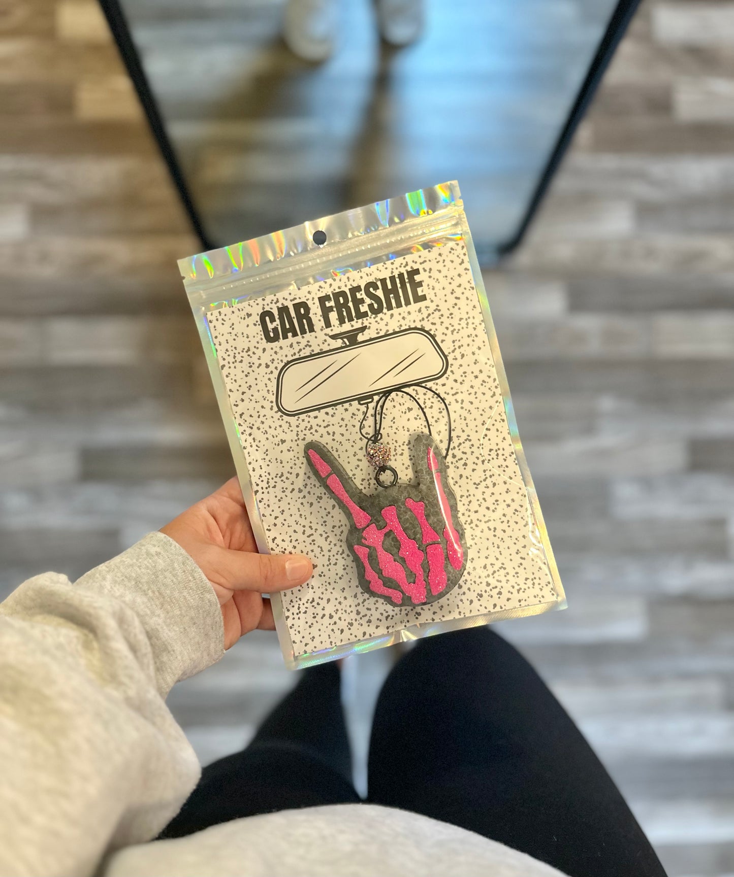 Rock On (Pink) || Car Freshie