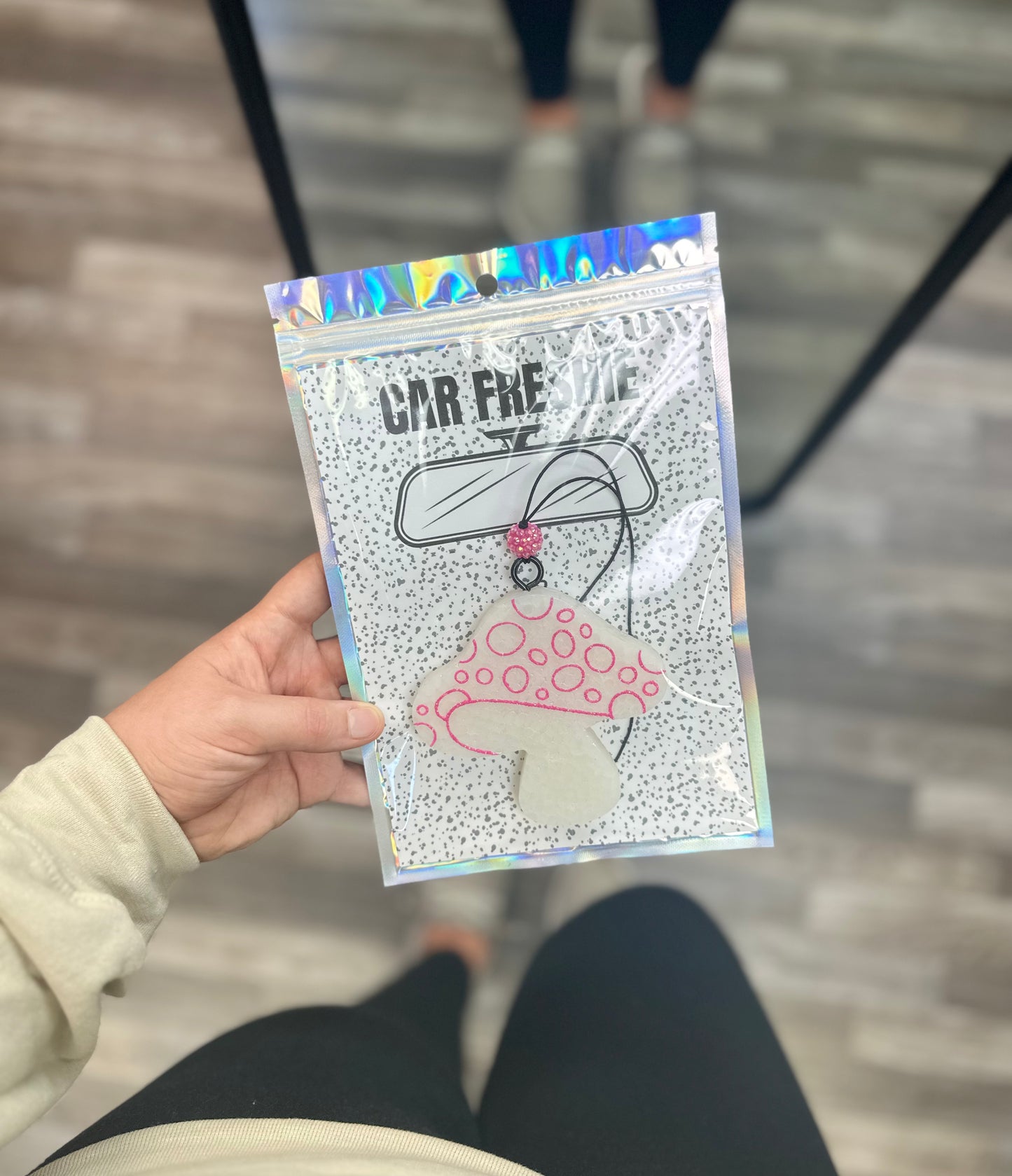 Mushroom (Pink) || Car Freshie