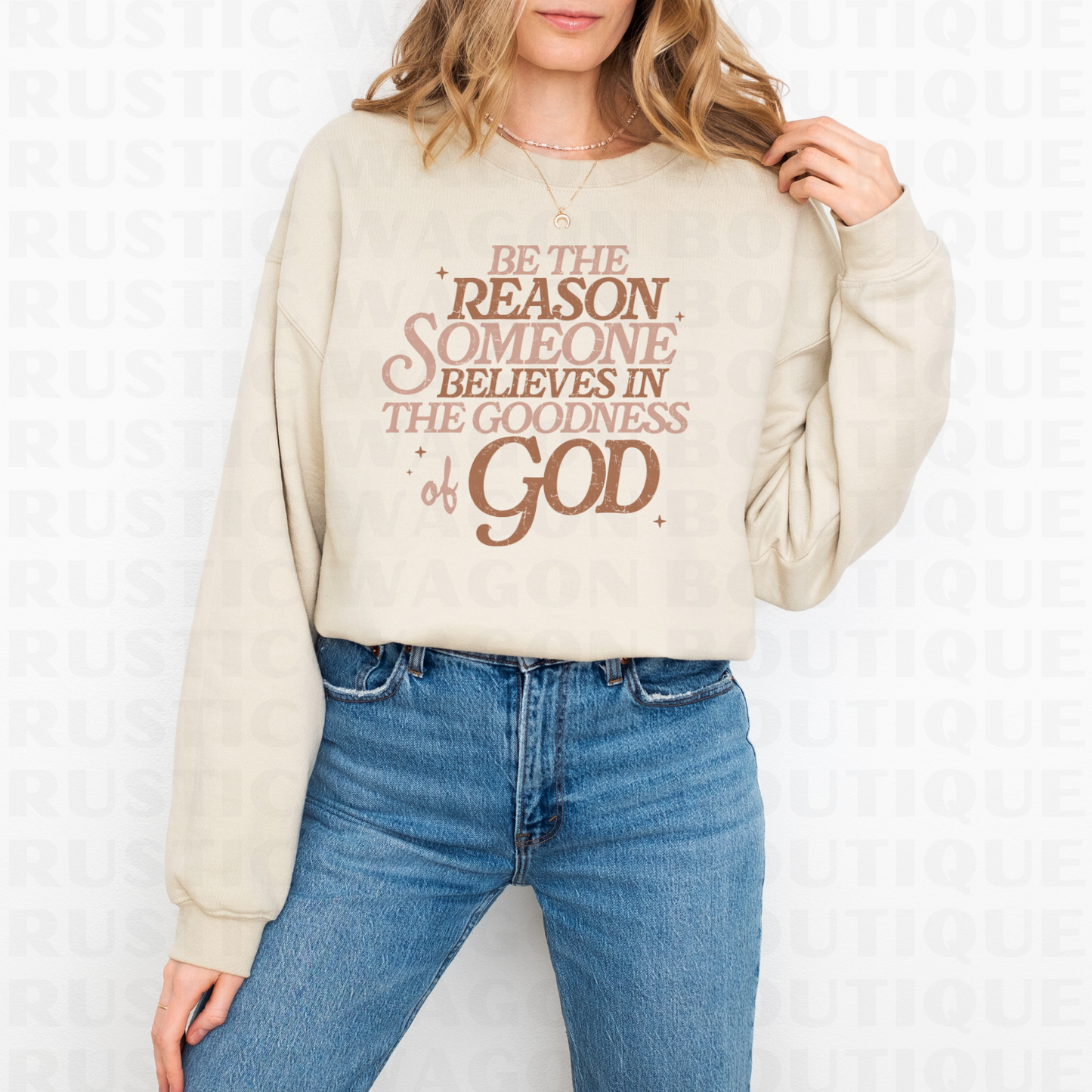 Be The Reason - Brown || Graphic Crewneck + Tee