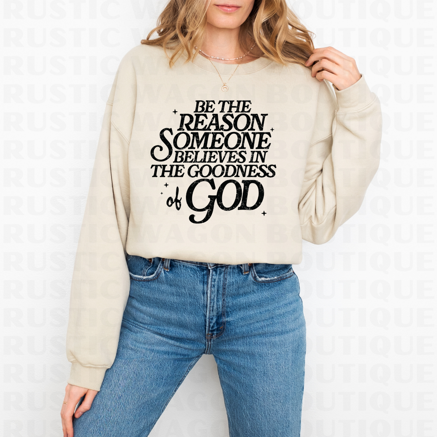Be The Reason - Black || Graphic Crewneck + Tee