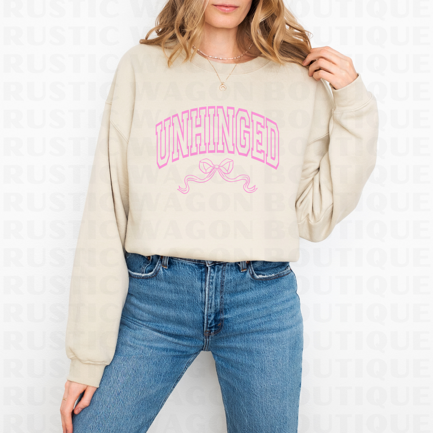 Unhinged || Graphic Crewneck + Tee
