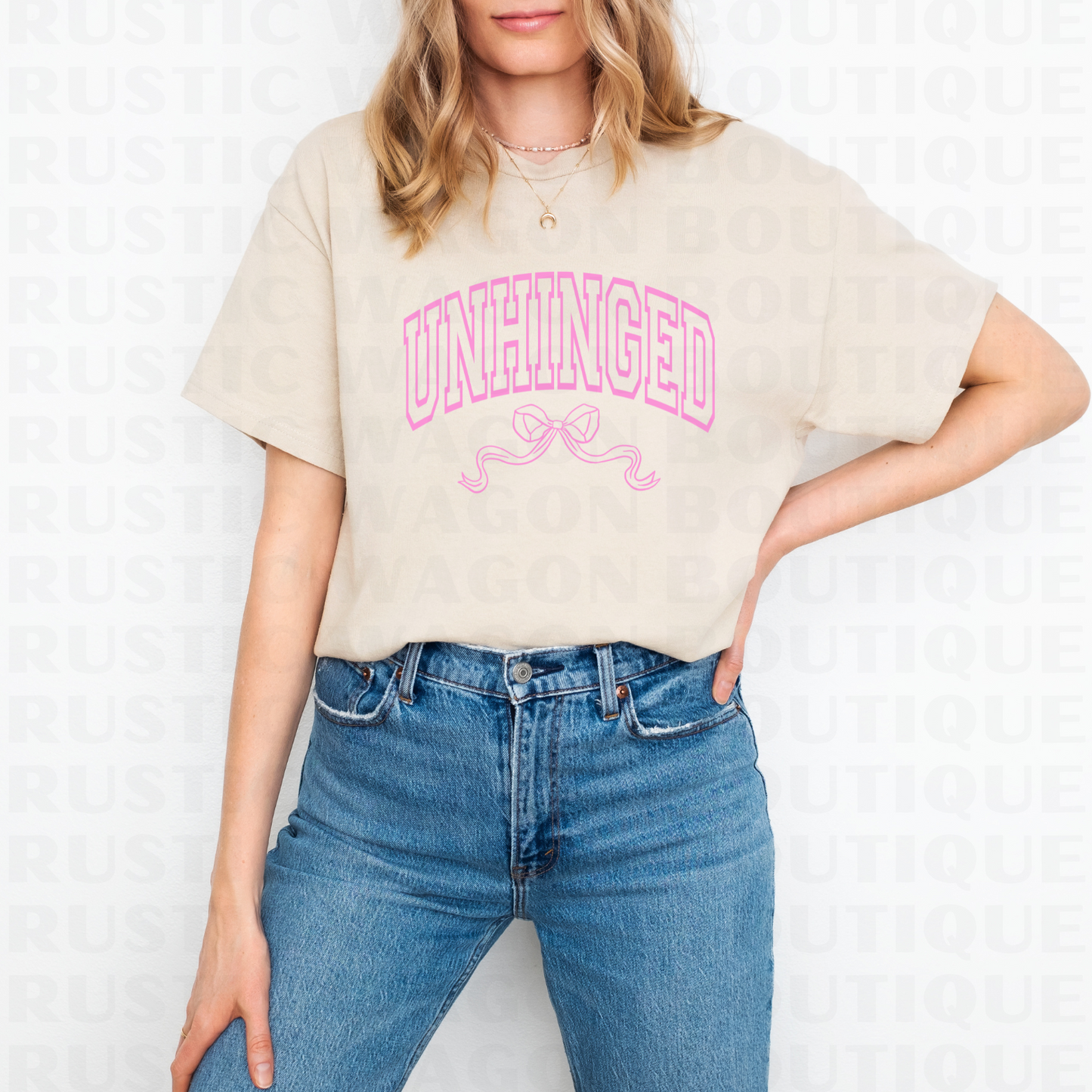Unhinged || Graphic Crewneck + Tee
