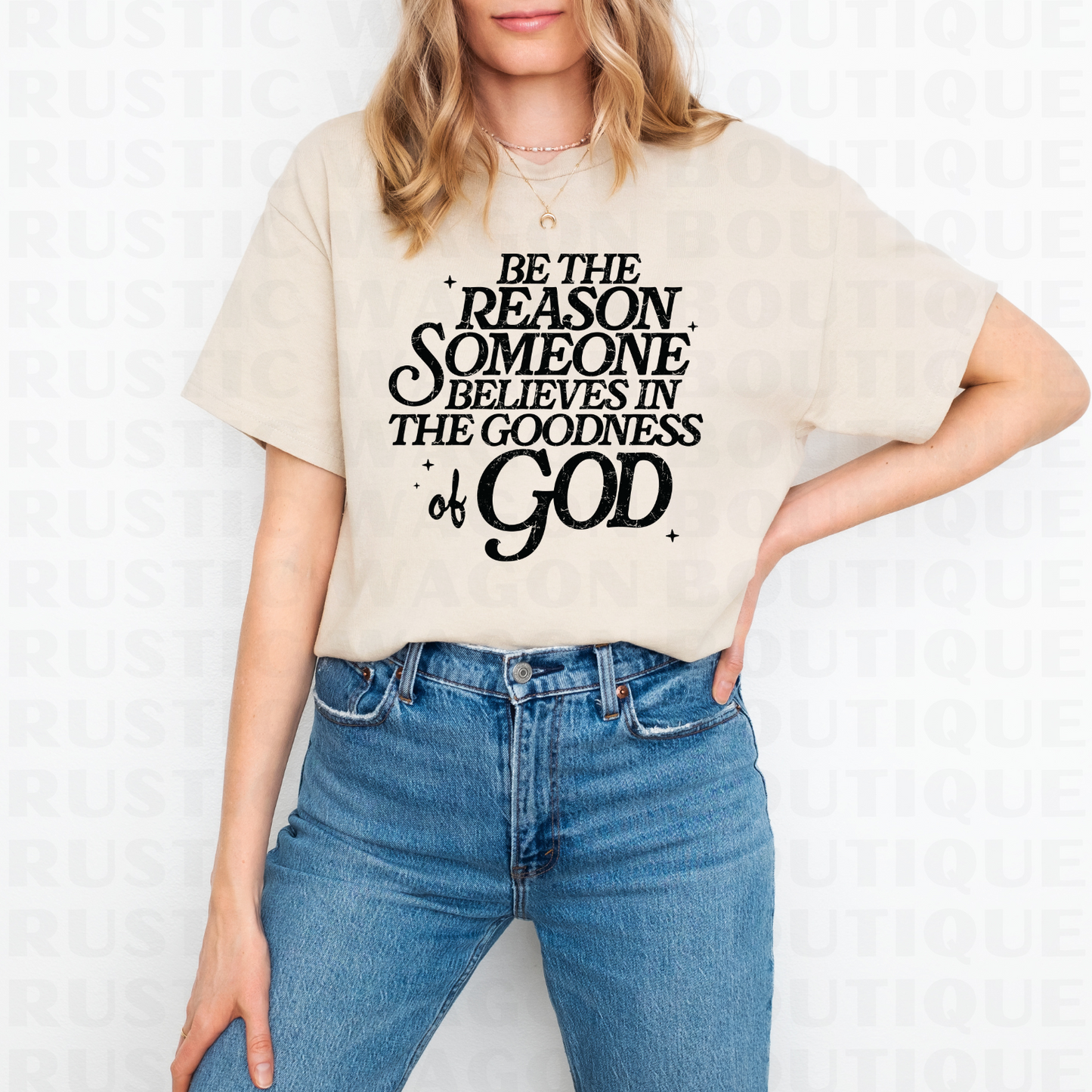 Be The Reason - Black || Graphic Crewneck + Tee