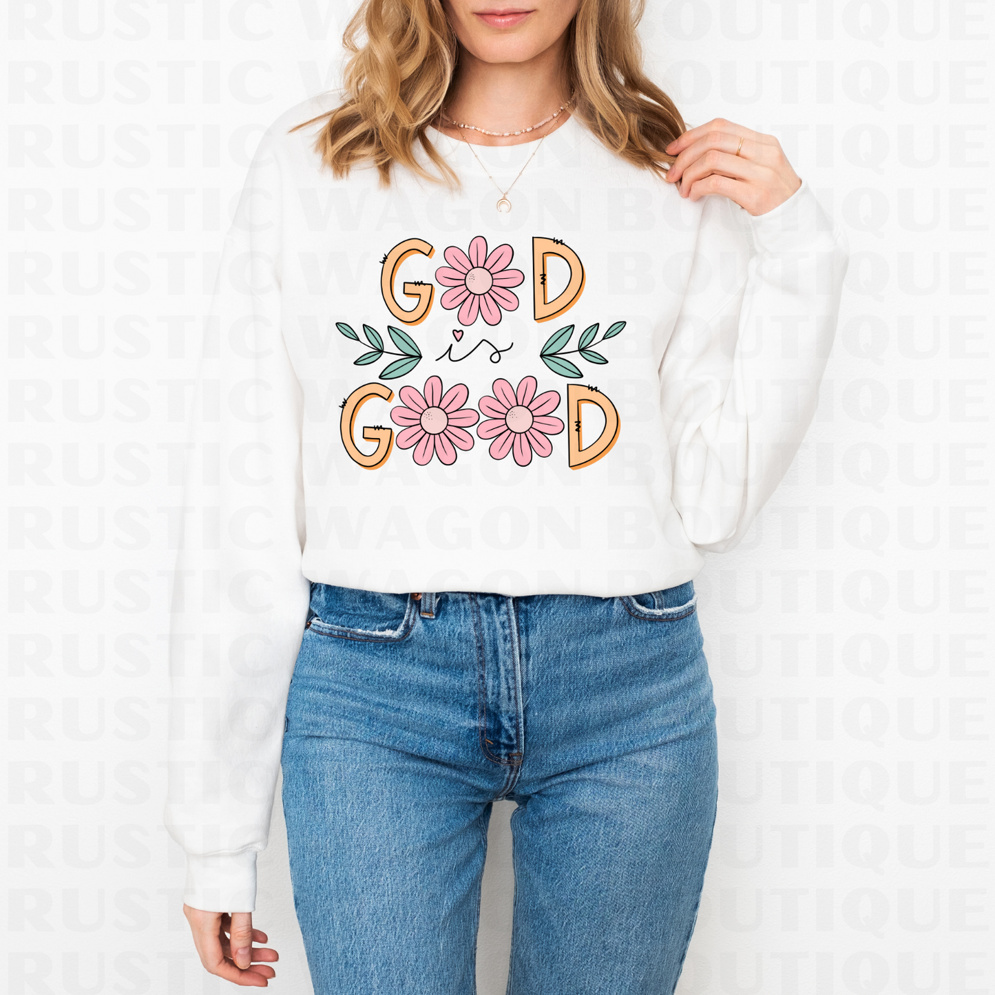 God Is Good || Graphic Crewneck + Tee