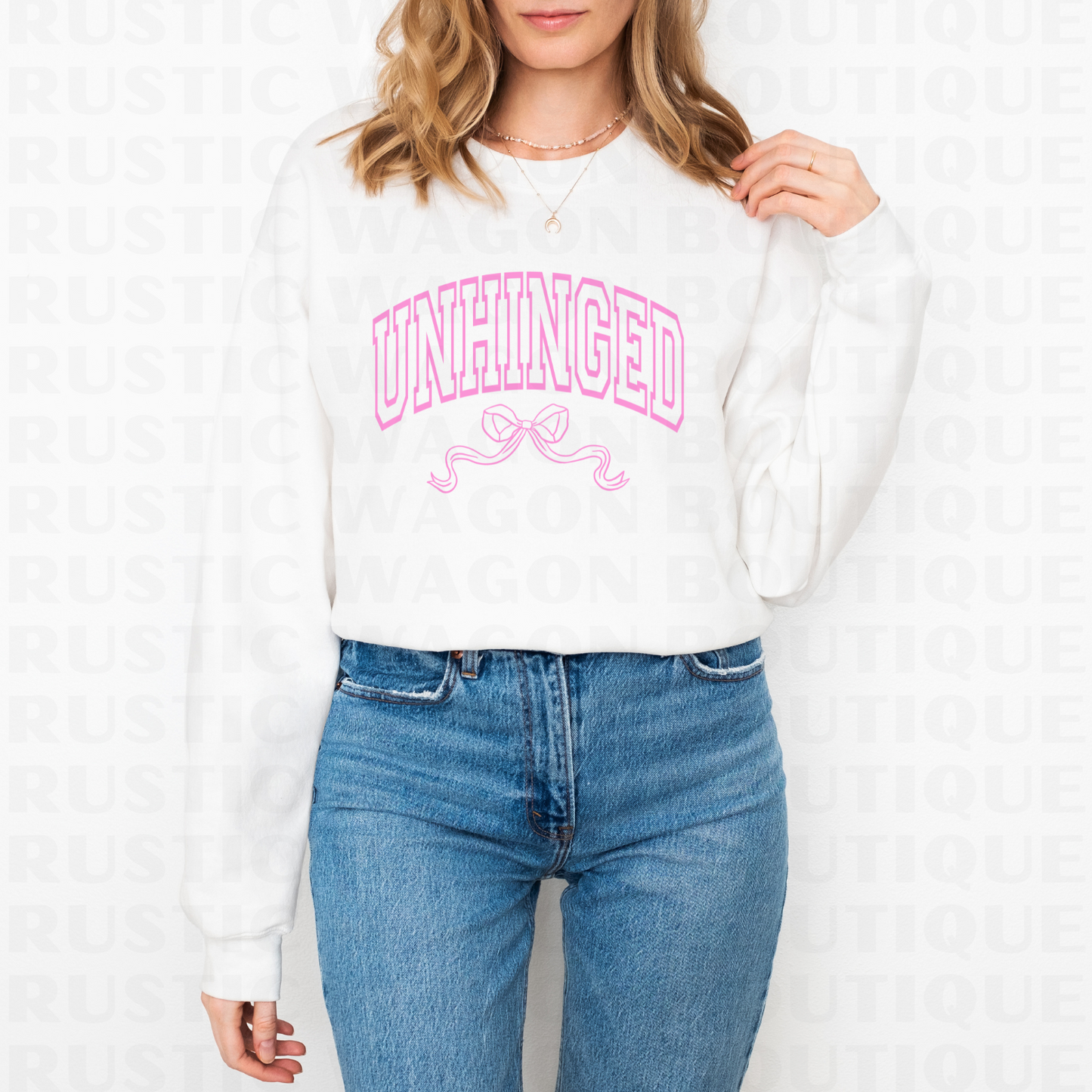 Unhinged || Graphic Crewneck + Tee