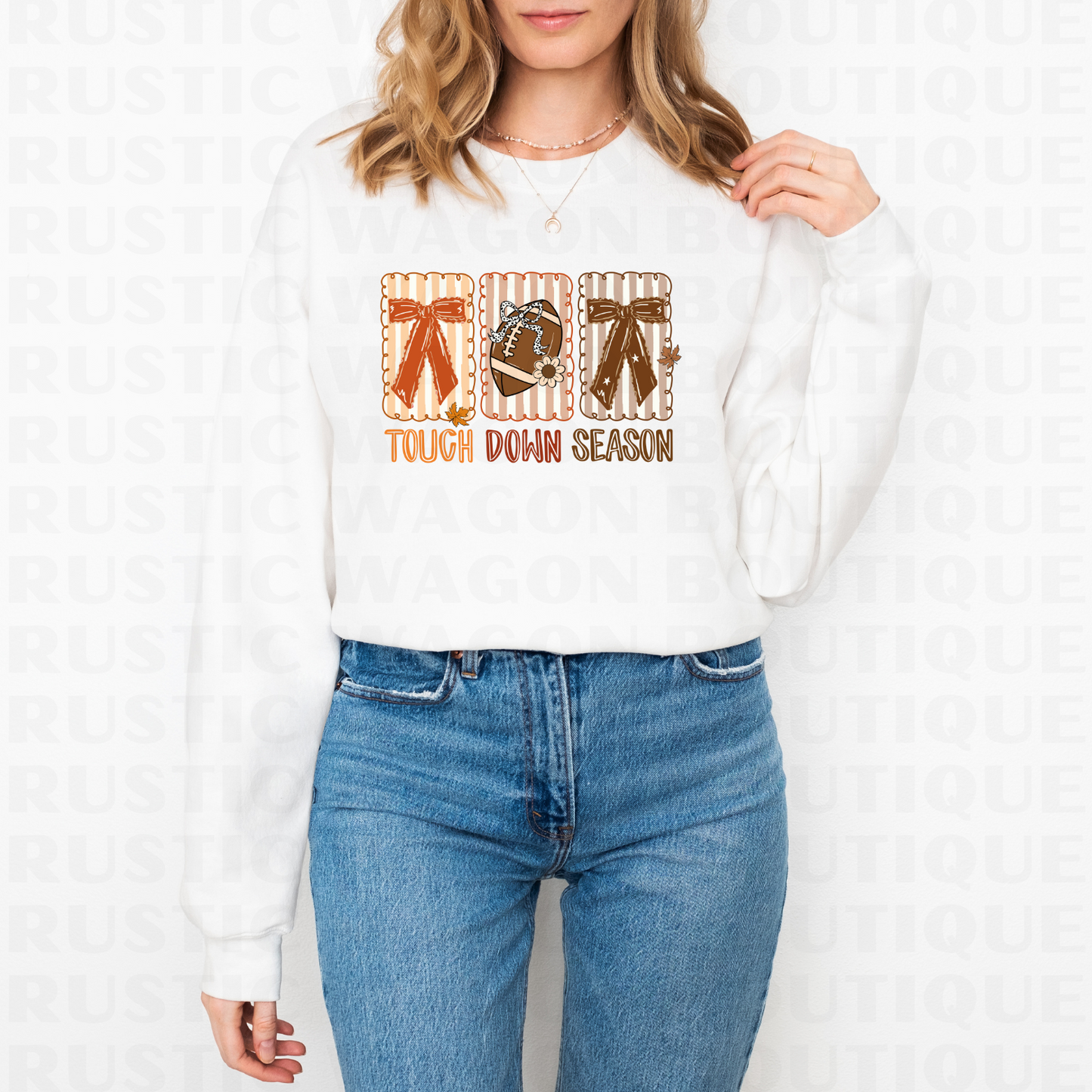 Touchdown Season || Graphic Crewneck + Tee