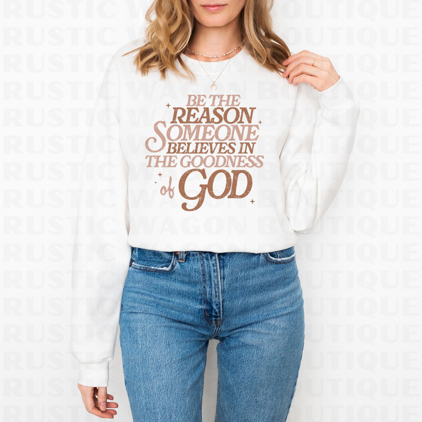 Be The Reason - Brown || Graphic Crewneck + Tee