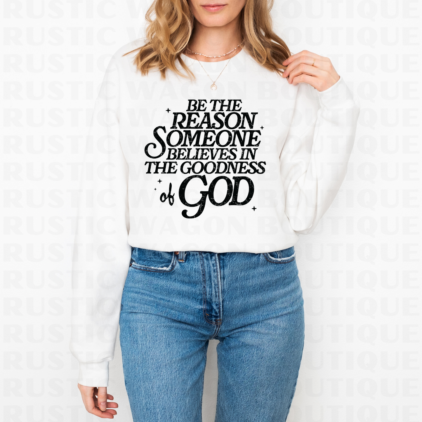 Be The Reason - Black || Graphic Crewneck + Tee