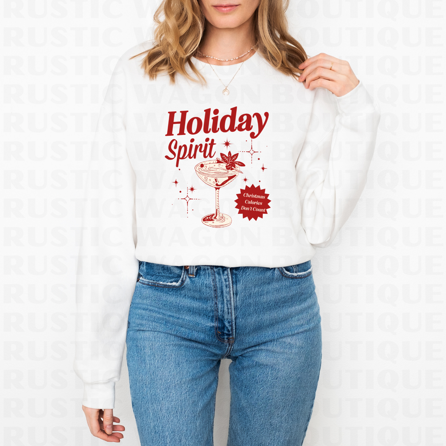 Holiday Spirit || Graphic Crewneck + Tee