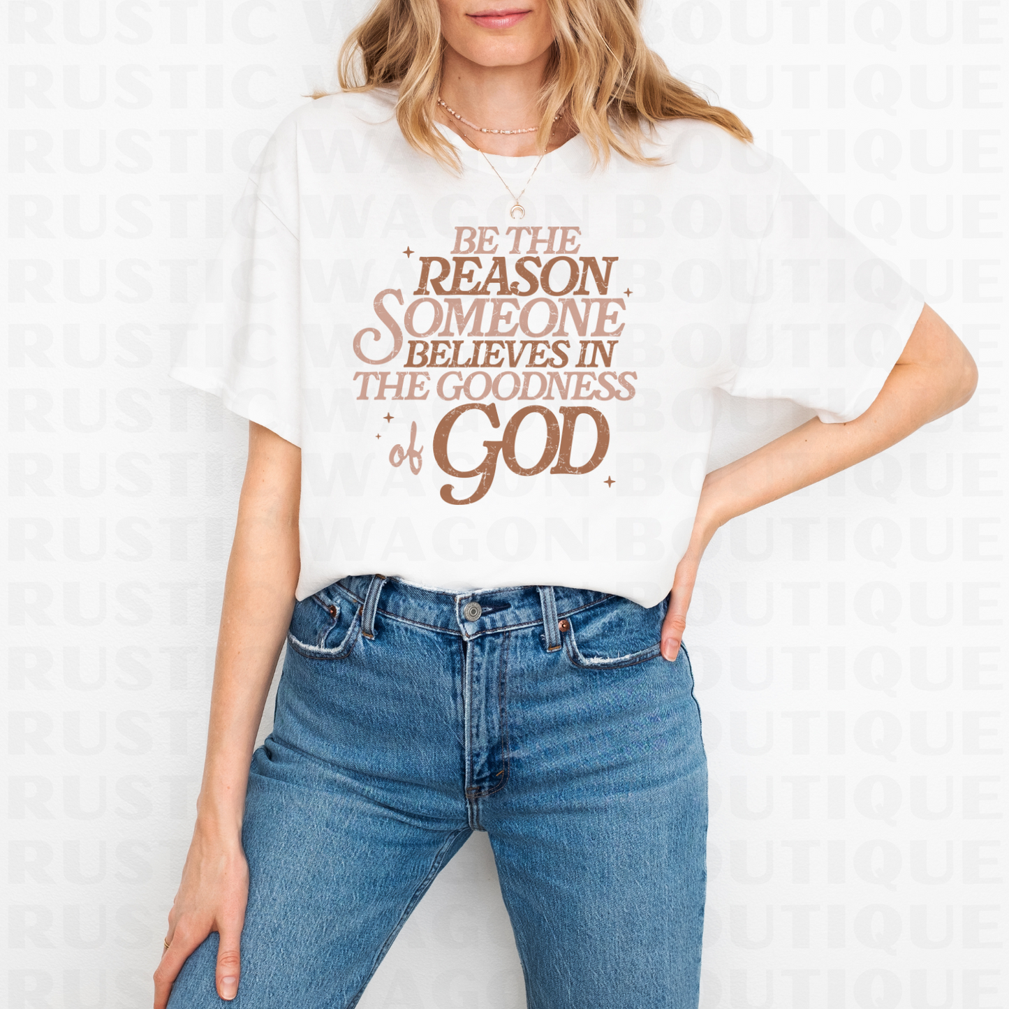 Be The Reason - Brown || Graphic Crewneck + Tee