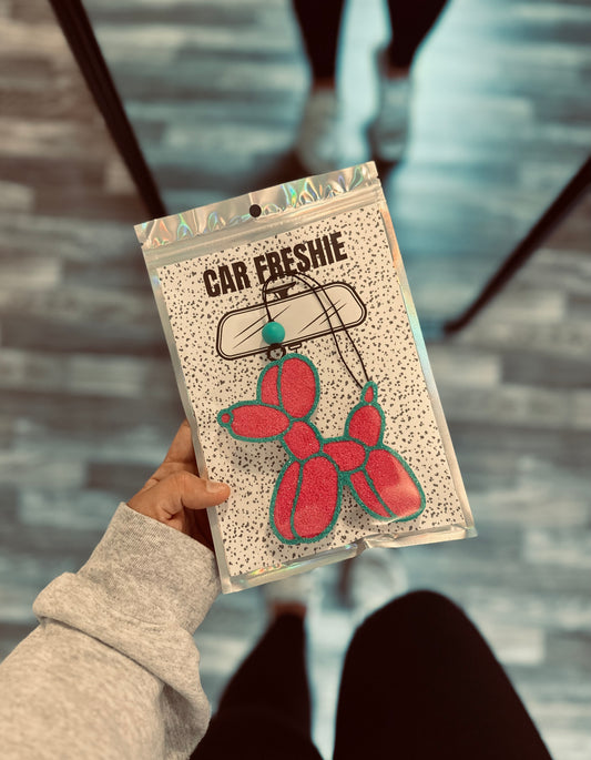 RTS || Balloon Animal (Teal + Pink) || Car Freshie