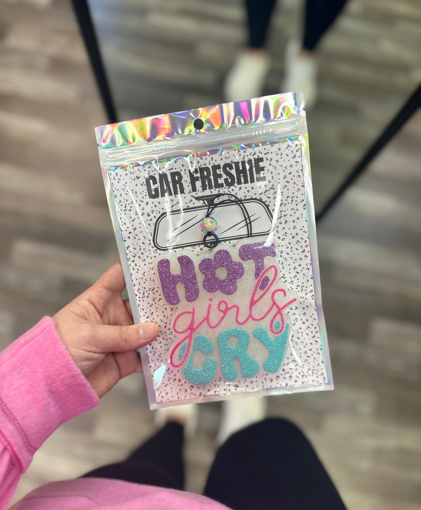 Hot Girls Cry (Purple, Pink + Mint) || Car Freshie