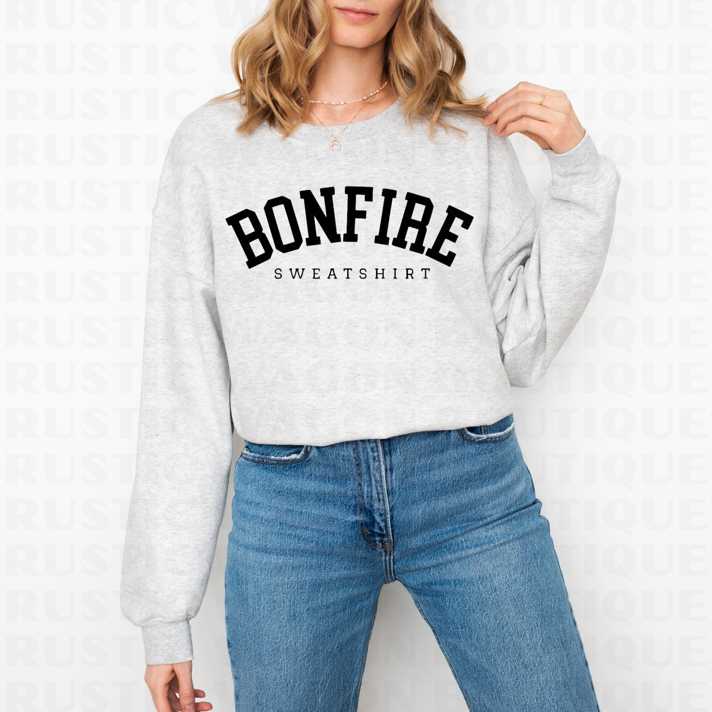 Bonfire Sweatshirt || Graphic Crewneck + Tee