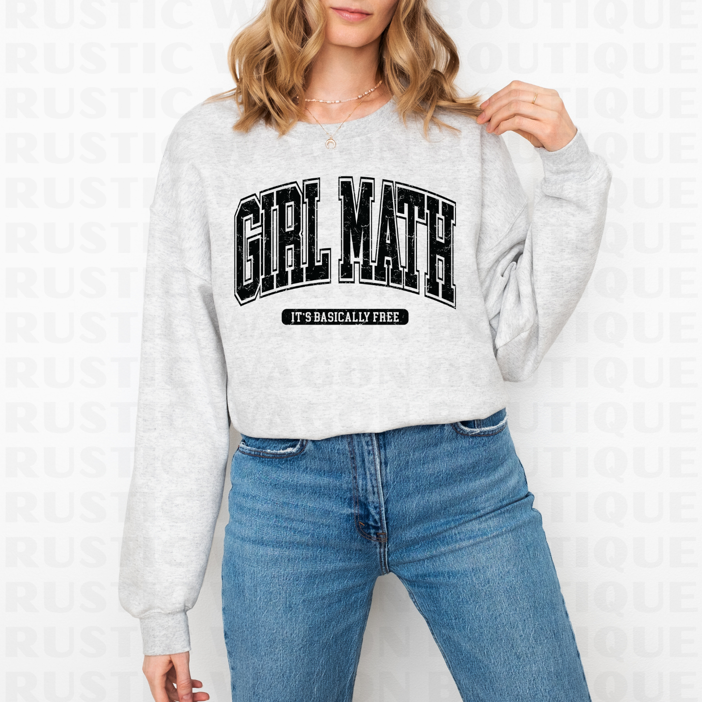 Girl Math || Graphic Crewneck + Tee