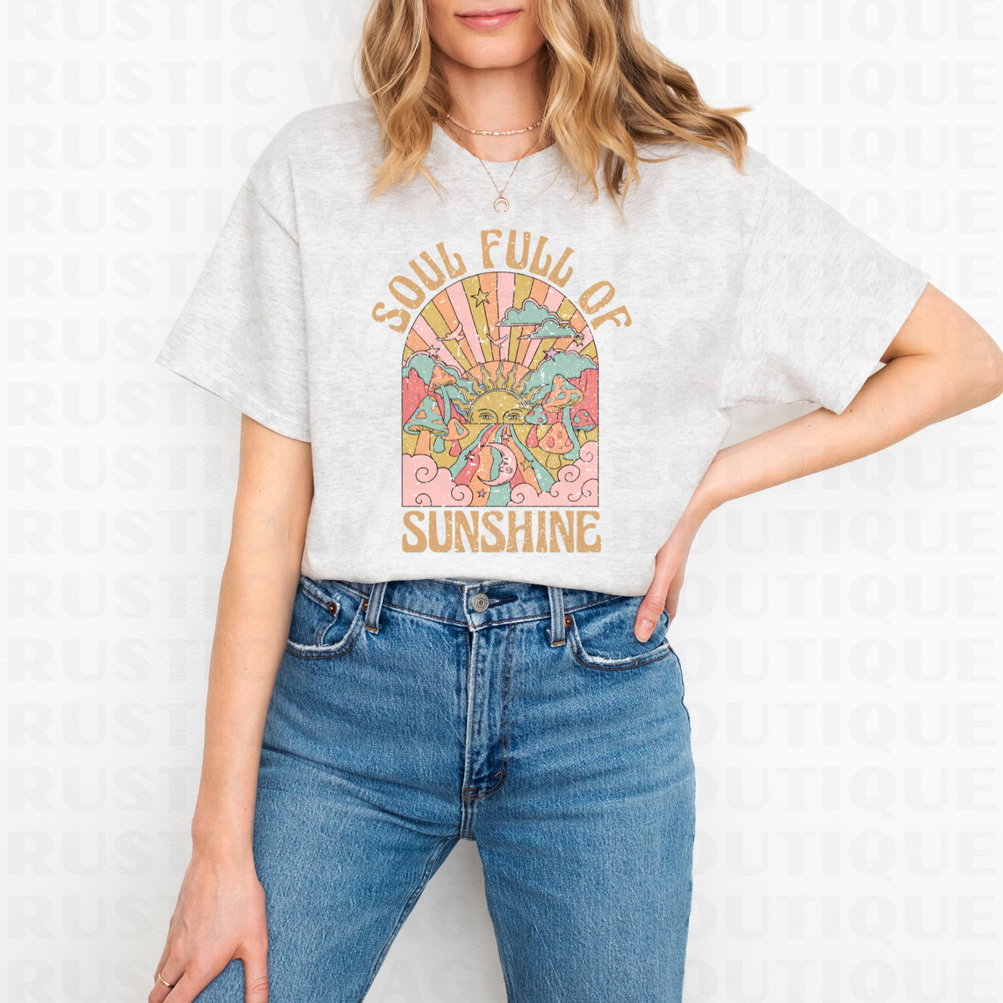 Soul Full Of Sunshine || Graphic Crewneck + Tee