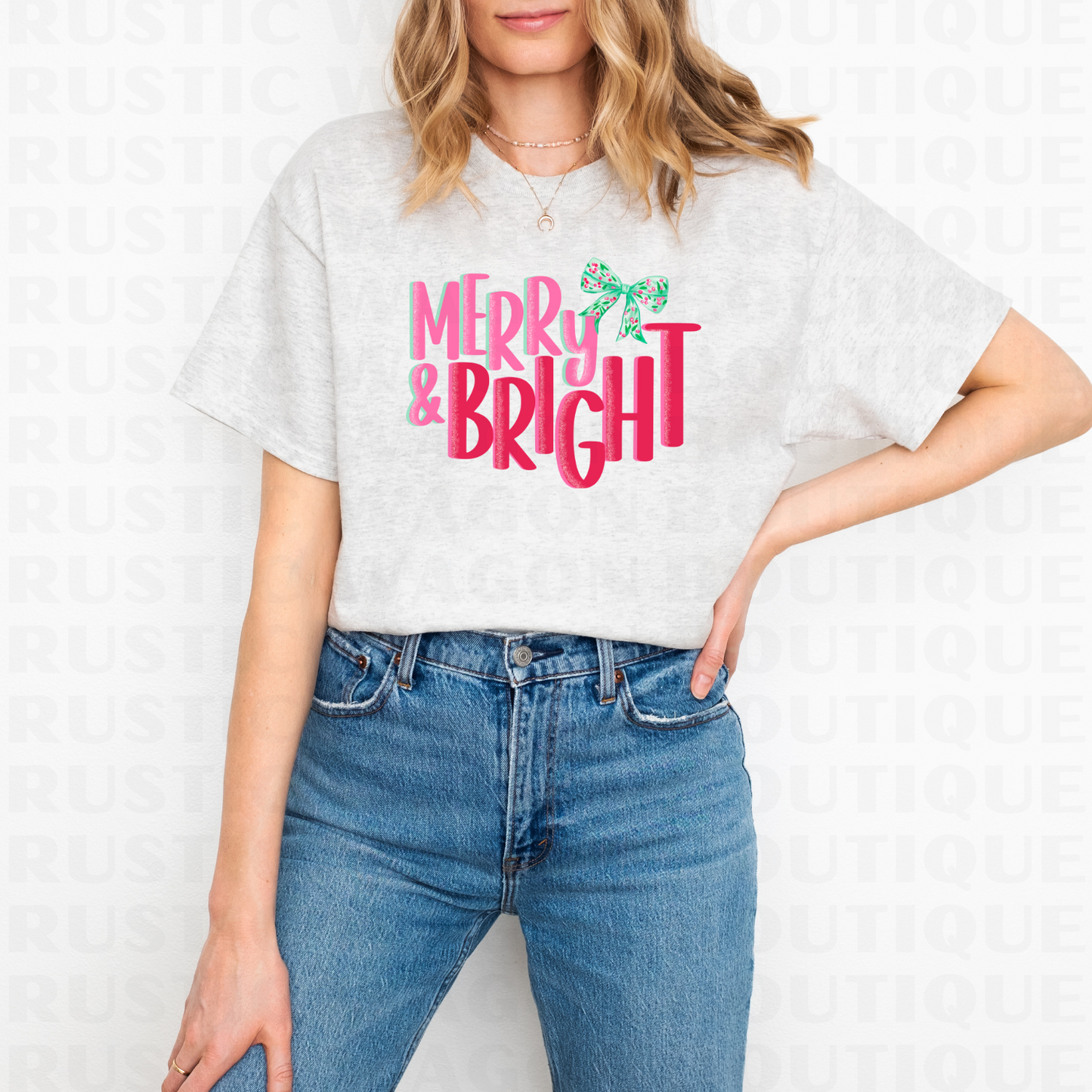 Coquette Merry & Bright || Graphic Crewneck + Tee