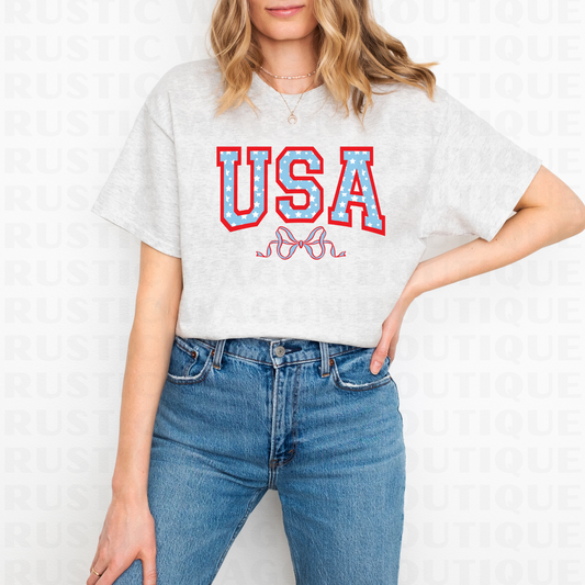 Coquette USA || Graphic Crewneck + Tee
