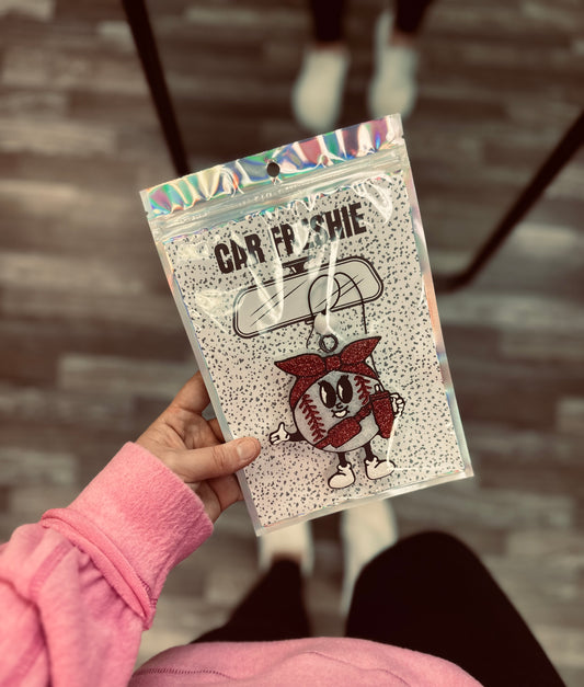 RTS || Boujee Baseball Mom (Red) || Car Freshie