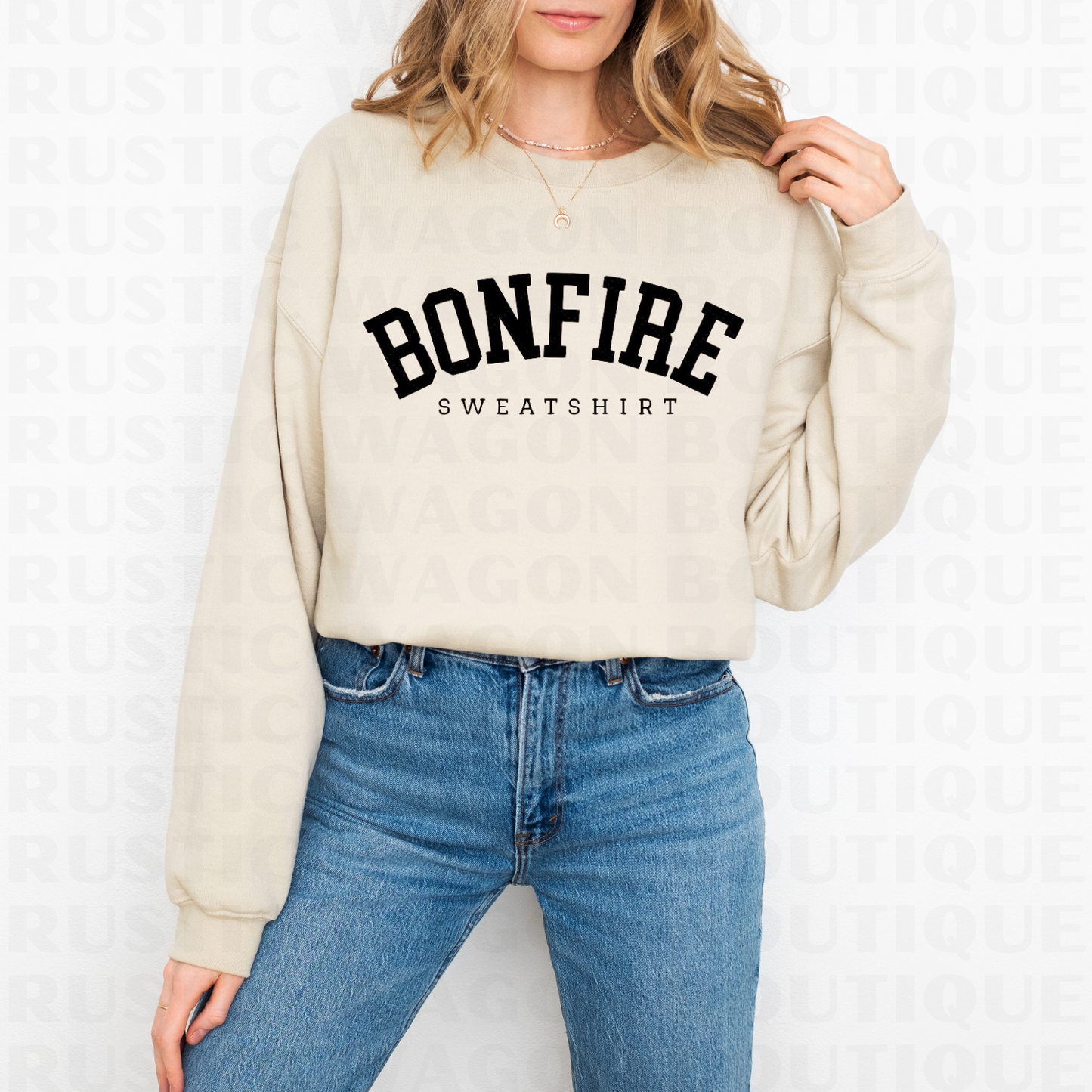 Bonfire Sweatshirt || Graphic Crewneck + Tee