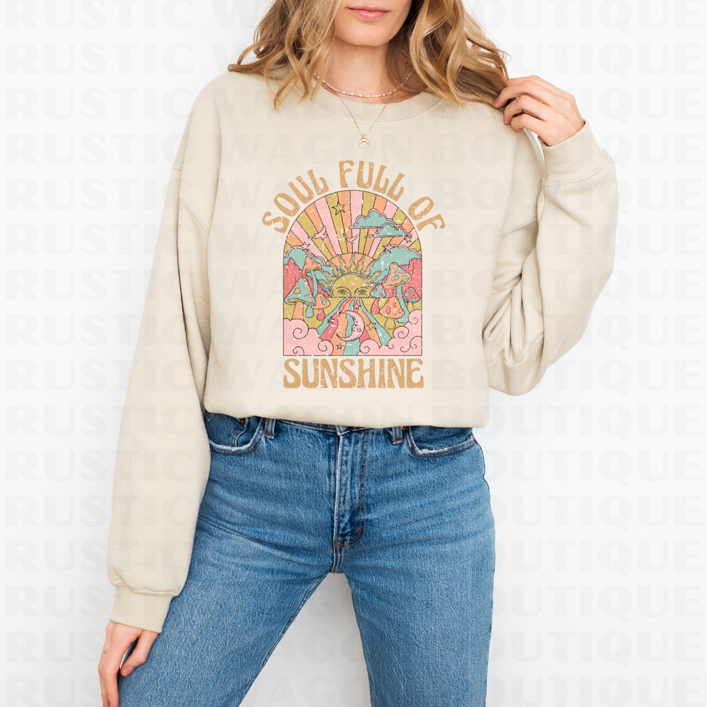 Soul Full Of Sunshine || Graphic Crewneck + Tee