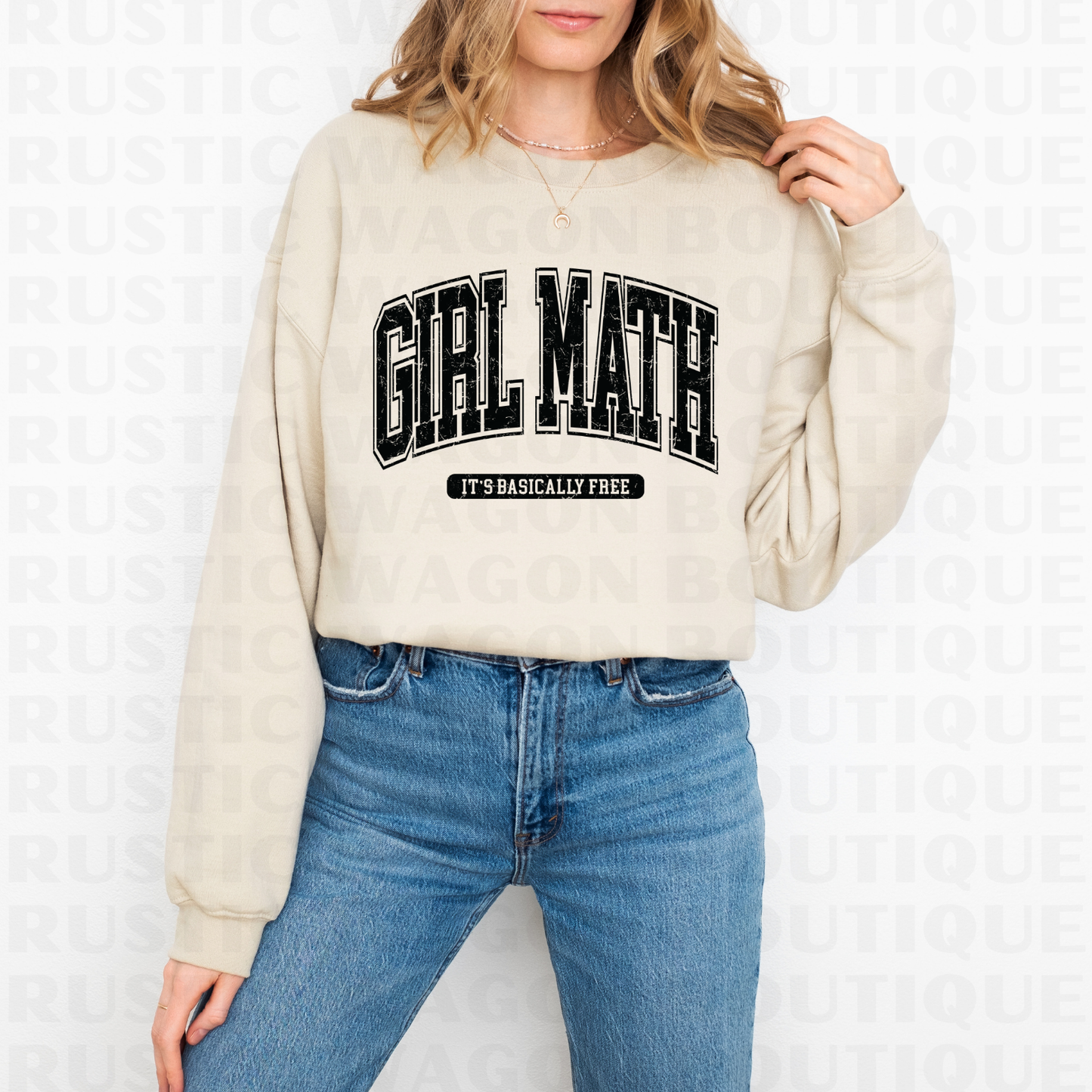 Girl Math || Graphic Crewneck + Tee