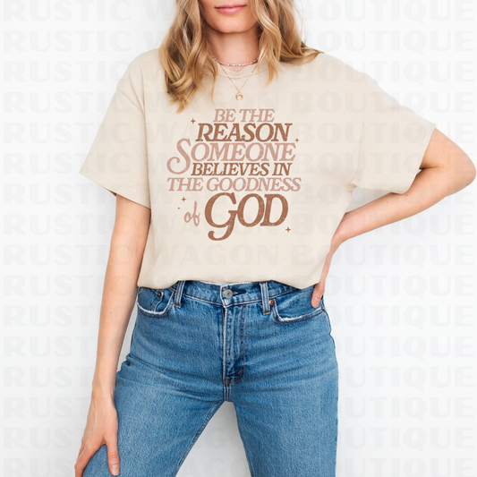 Be The Reason - Brown || Graphic Crewneck + Tee
