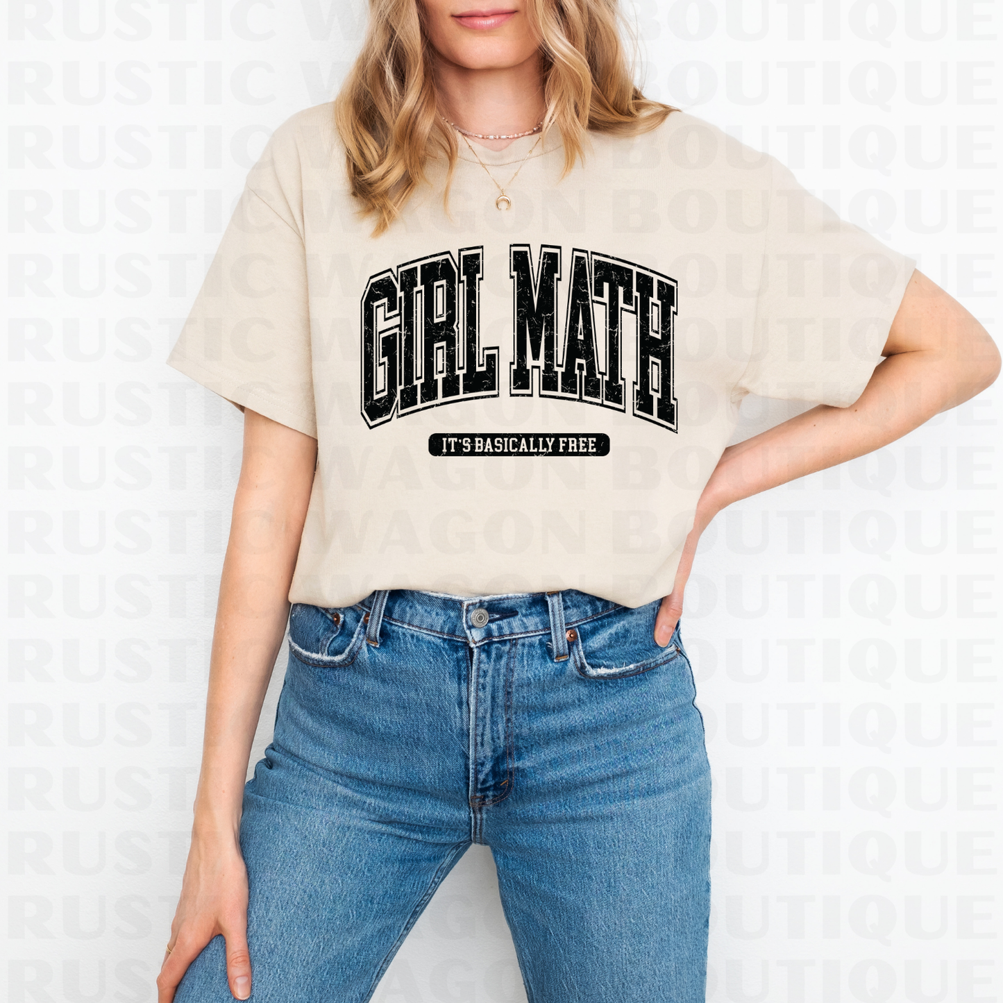 Girl Math || Graphic Crewneck + Tee