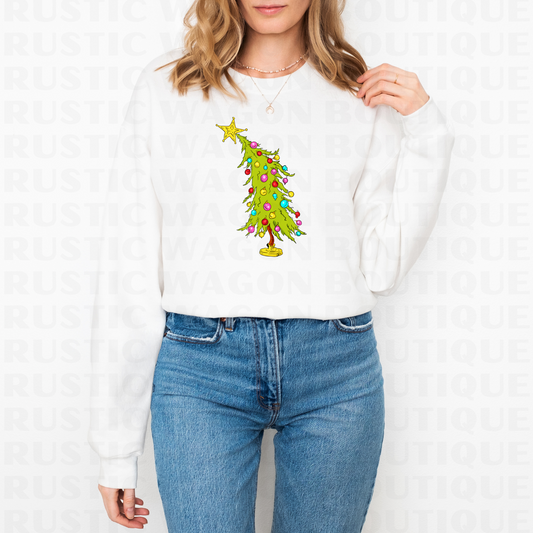 Arch Christmas Tree || Graphic Crewneck + Tee