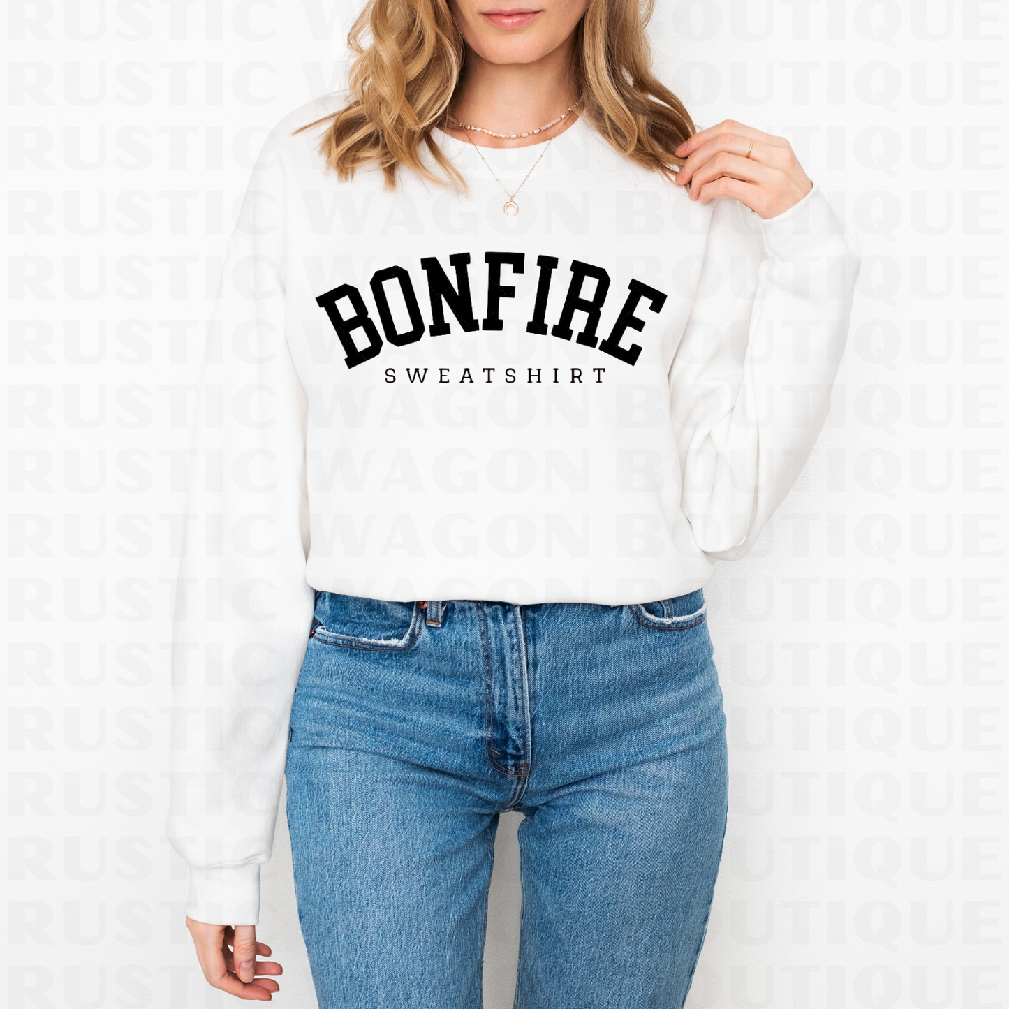 Bonfire Sweatshirt || Graphic Crewneck + Tee