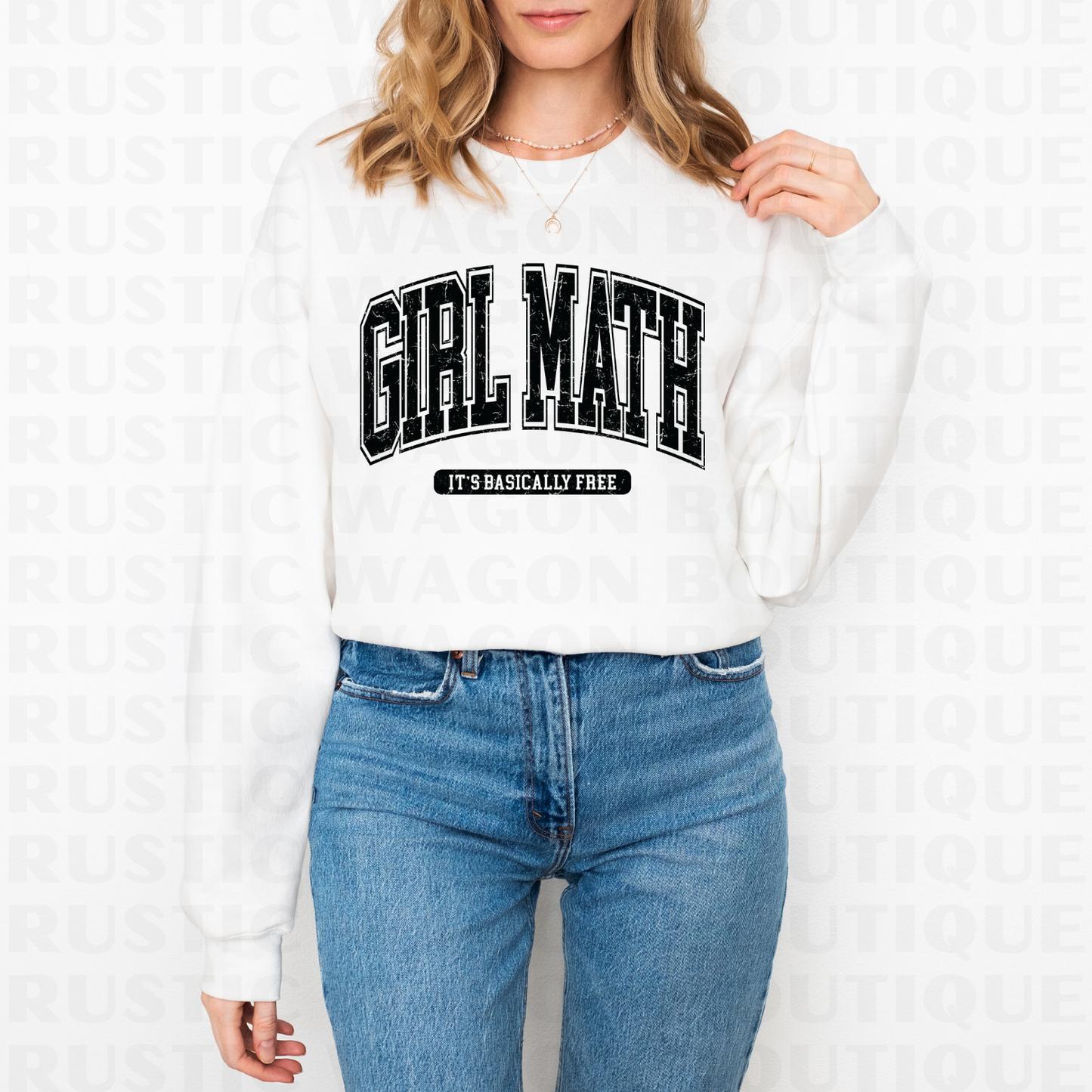 Girl Math || Graphic Crewneck + Tee