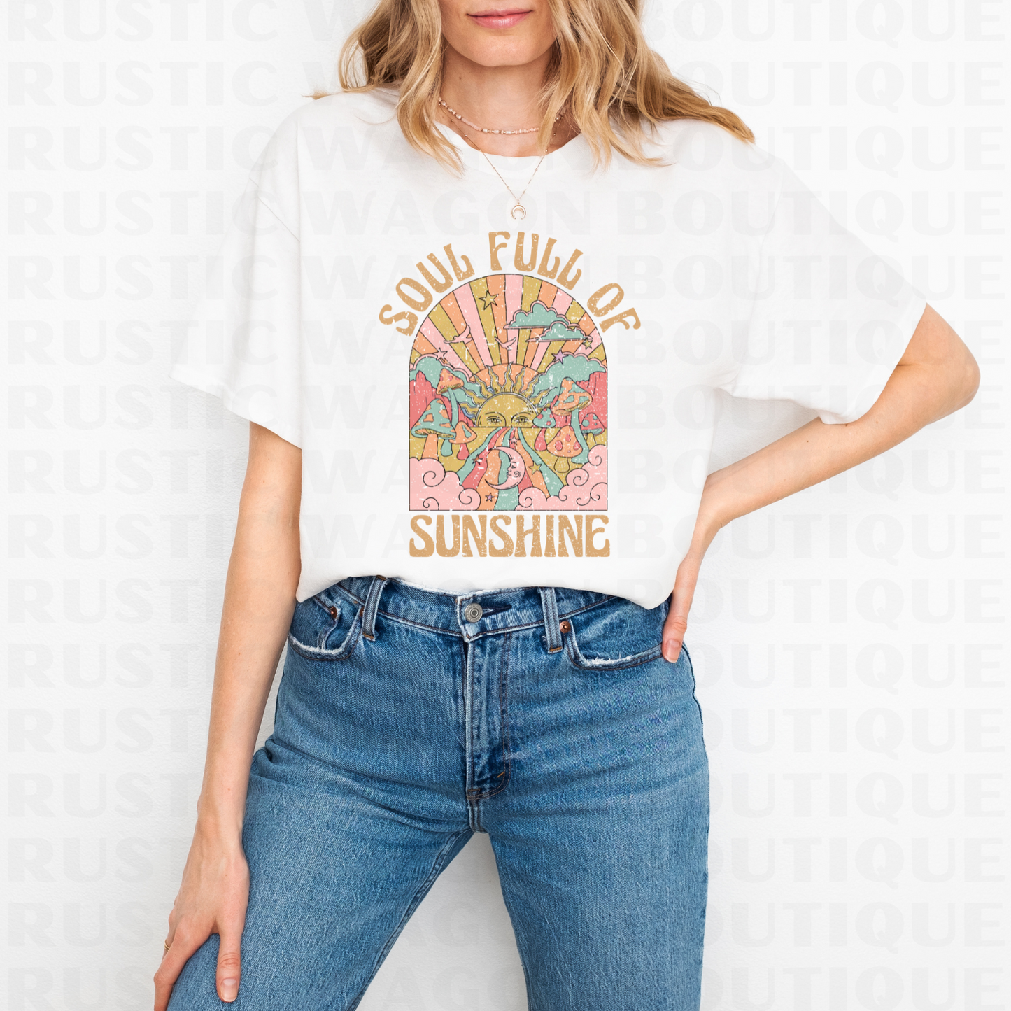 Soul Full Of Sunshine || Graphic Crewneck + Tee