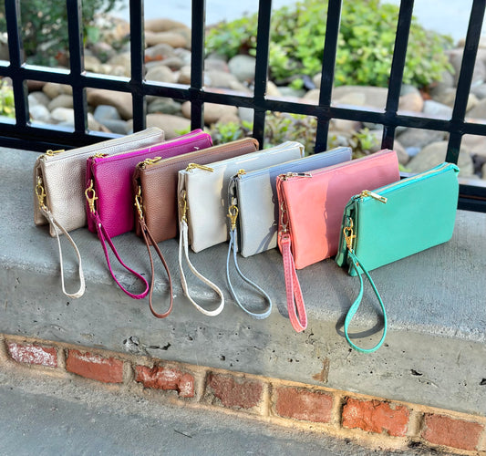 Only The Beginning // Wristlet + Crossbody